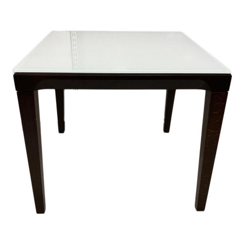 CALLIGARIS (カリガリス) ガラストップテーブル ホワイト