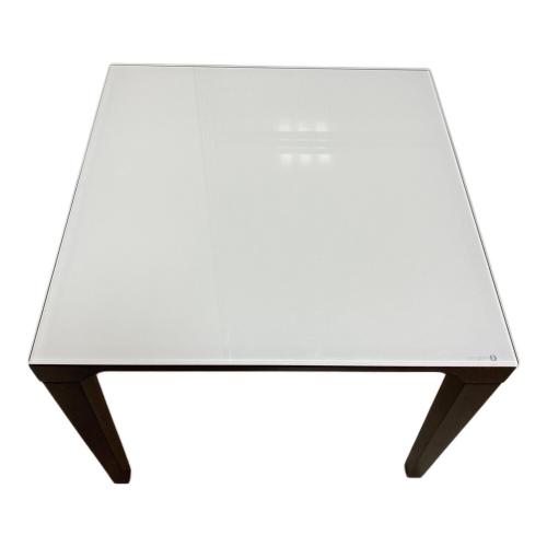 CALLIGARIS (カリガリス) ガラストップテーブル ホワイト