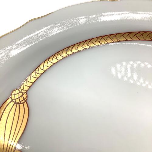 深川製磁 (フカガワセイジ) 銘々皿 菊結び 5Pセット