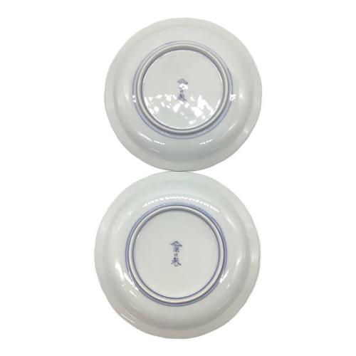 深川製磁 (フカガワセイジ) 銘々皿 菊結び 5Pセット