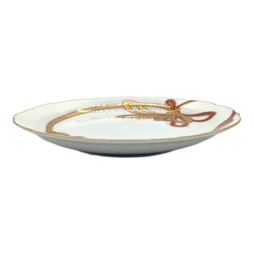 深川製磁 (フカガワセイジ) 銘々皿 菊結び 5Pセット