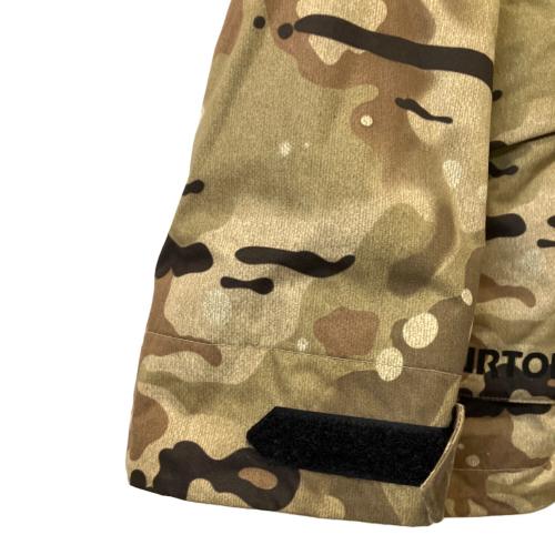 BURTON (バートン) スノーボードウェア(ジャケット) カモフラージュ メンズ SIZE S カーキ