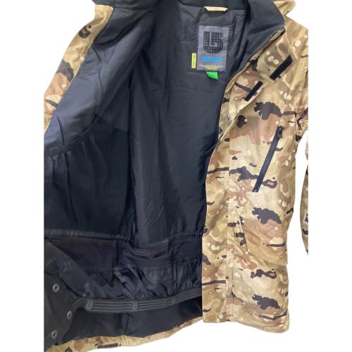 BURTON (バートン) スノーボードウェア(ジャケット) カモフラージュ メンズ SIZE S カーキ