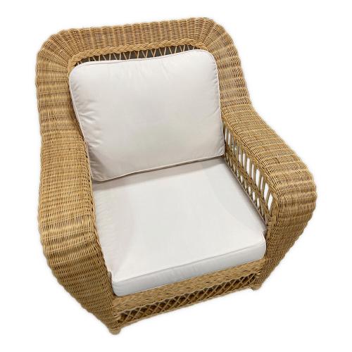 EICHHOLTZ ソファー ナチュラル×ホワイト Barbados