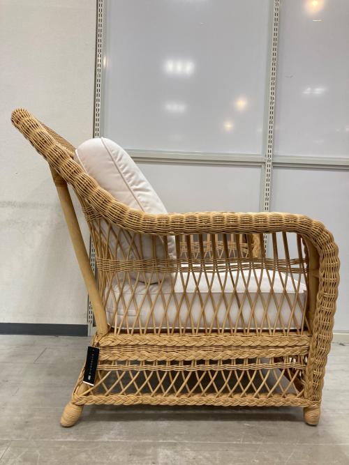 EICHHOLTZ ソファー ナチュラル×ホワイト Barbados