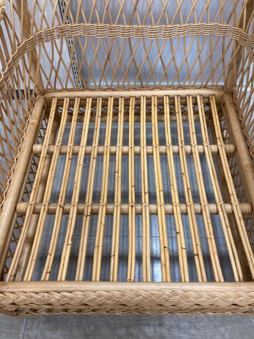 EICHHOLTZ ソファー ナチュラル×ホワイト Barbados