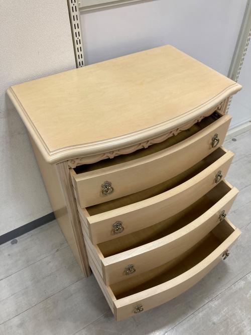 LYNN HOLLYN (リンホーリン) 4段チェスト ナチュラル｜トレファクONLINE