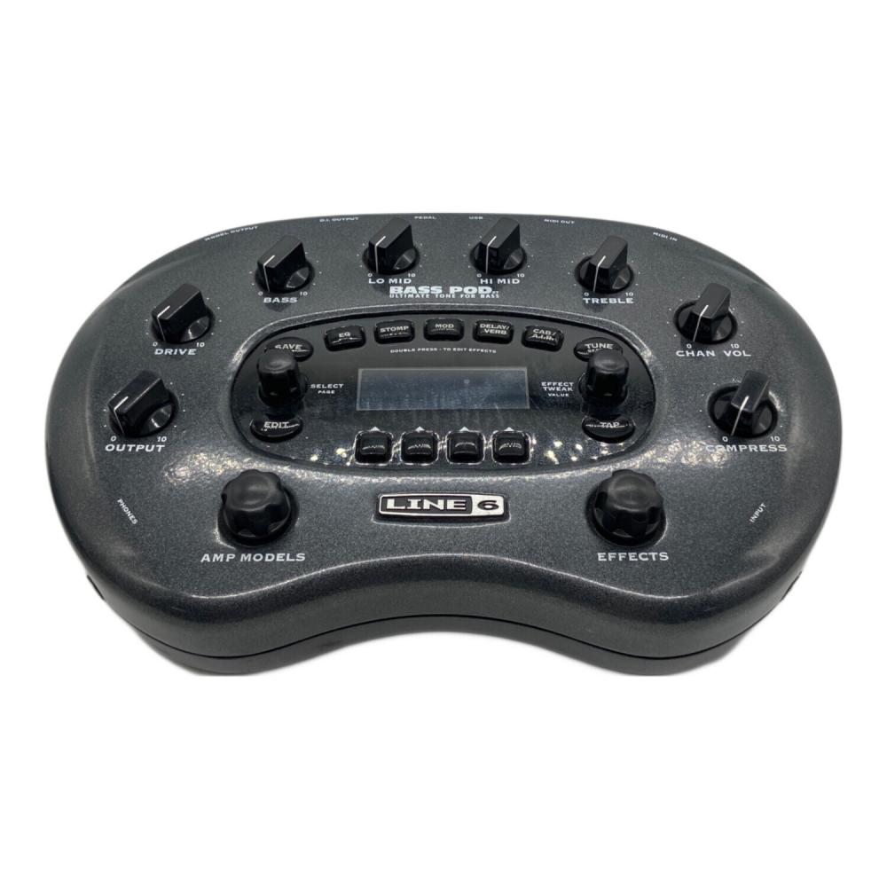 LINE 6 BASS POD エフェクター LINE6 (ラインシックス) マルチエフェクター BASS POD｜トレファクONLINE