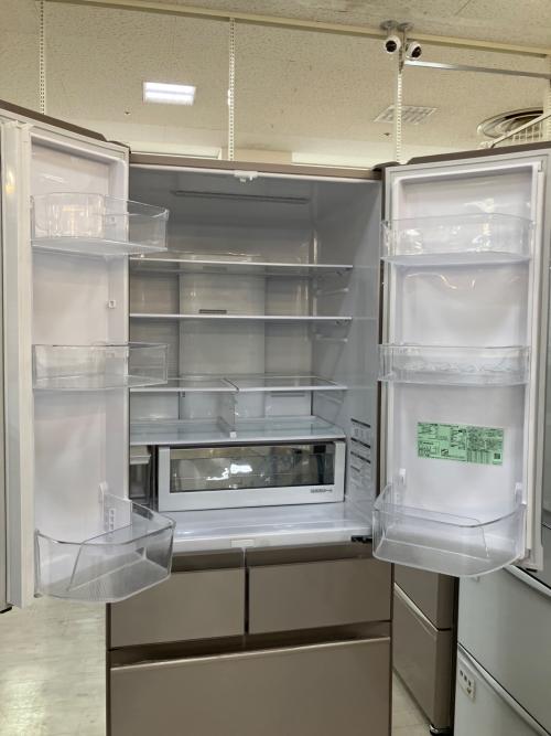 HITACHI (ヒタチ) 6ドア冷蔵庫 R-HW48R 2021年製 ※棚板1箇所欠品 478L