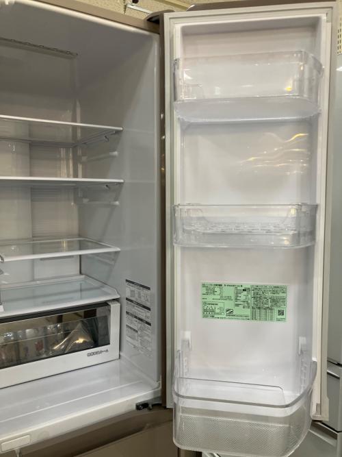 HITACHI (ヒタチ) 6ドア冷蔵庫 R-HW48R 2021年製 ※棚板1箇所欠品 478L