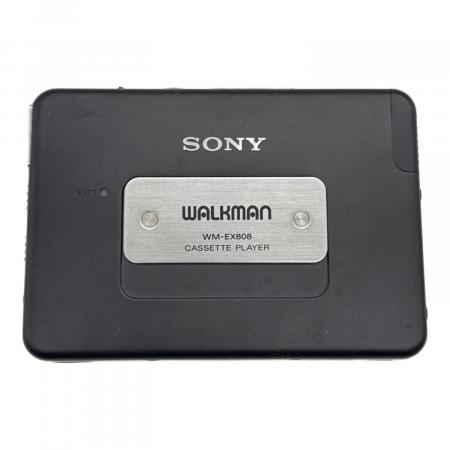 SONY ステレオカセットプレーヤー　ジャンク SONY (ソニー) カセットプレーヤー WM-EX808 ※ジャンク｜トレファクONLINE
