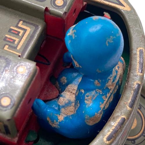 米澤玩具 ヨネザワ マリンタンク 青い戦車 ブリキ 電池式 動作品 希少 レア 米澤玩具 ヨネザワ マリンタンク 青い戦車 ブリキ 電池式 動作品 希少