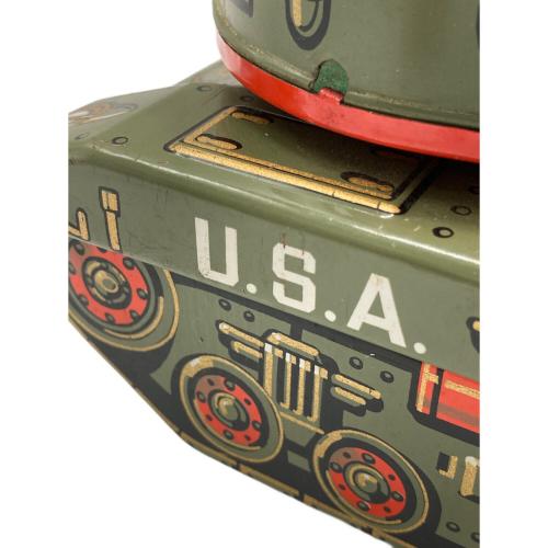 ヨネザワ玩具 (ヨネザワガング) ブリキ戦車 M-57 ブリキトイ MADE IN JAPAN