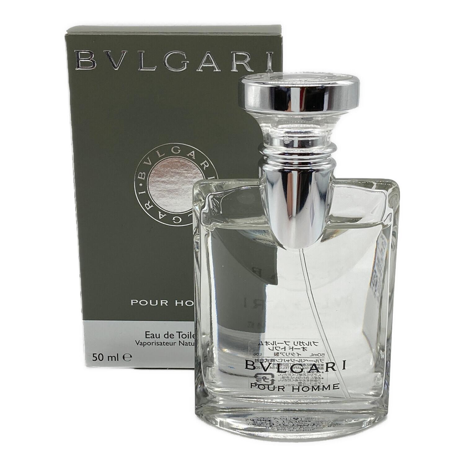 BVLGARI (ブルガリ) オードトワレ 50ml 残量80%-99% プールオム