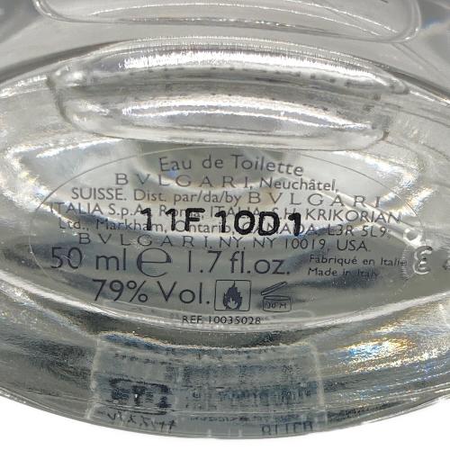 BVLGARI (ブルガリ) オードトワレ 50ml 残量80%-99% プールオム