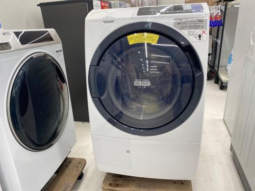 HITACHI (ヒタチ) ドラム式洗濯乾燥機 BD-SG100BL 2018年製 パッキンヨゴレ有