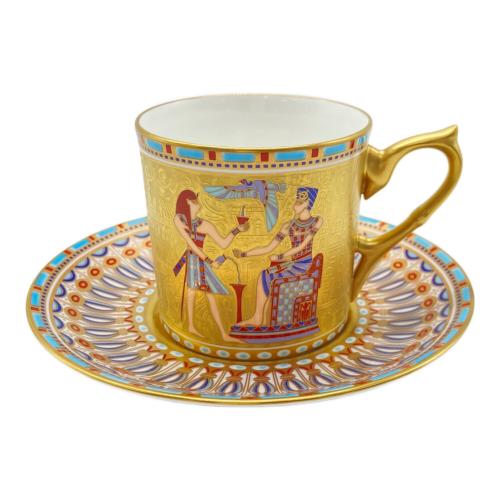 NARUMI (ナルミ) コーヒーカップ&ソーサー 古代エジプト Couronne de Muse