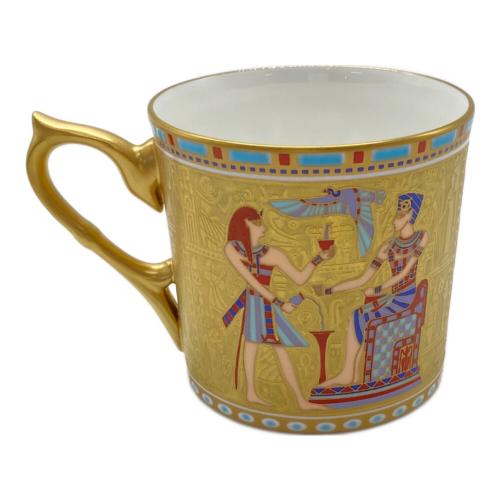 NARUMI (ナルミ) コーヒーカップ&ソーサー 古代エジプト Couronne de Muse