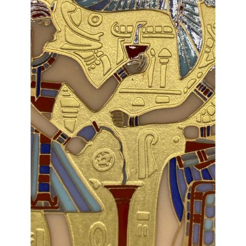 NARUMI (ナルミ) コーヒーカップ&ソーサー 古代エジプト Couronne de Muse