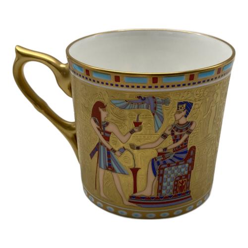 NARUMI (ナルミ) コーヒーカップ&ソーサー 古代エジプト Couronne de Muse