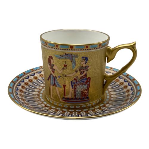 NARUMI (ナルミ) コーヒーカップ&ソーサー 古代エジプト Couronne de Muse