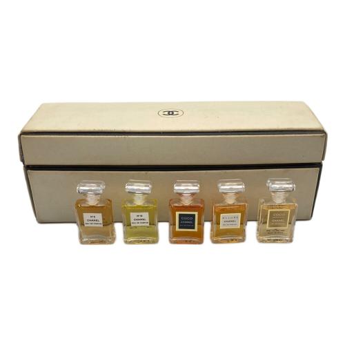 CHANEL (シャネル) オードパルファム 箱ヨゴレ有 3.5ml×5本 残量80%-99% フレグランスワードローブ