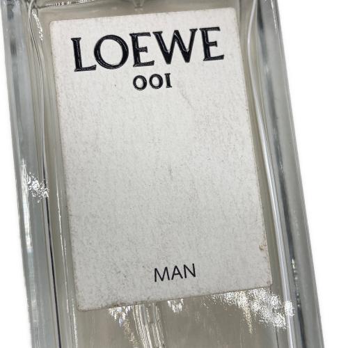 LOEWE (ロエベ) オードパルファム 箱付 50ml 残量80%-99% 001 マン