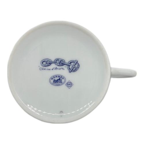 HERMES (エルメス) カップ&ソーサー シェーヌダンクル