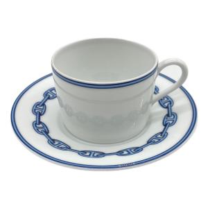 HERMES (エルメス) カップ&ソーサー シェーヌダンクル