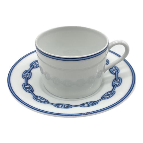 HERMES (エルメス) カップ&ソーサー シェーヌダンクル