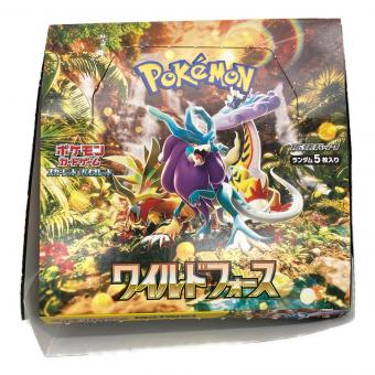 ワイルドフォースBOX ポケモンカード 外箱のみ開封