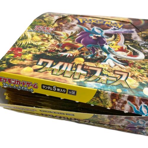 ワイルドフォースBOX ポケモンカード 外箱のみ開封