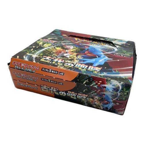 古代の咆哮BOX ポケモンカード 外箱のみ開封
