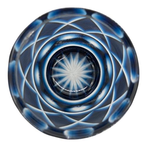 島津薩摩切子 (シマヅサツマキリコ) 薩摩切子 ブルー 復元