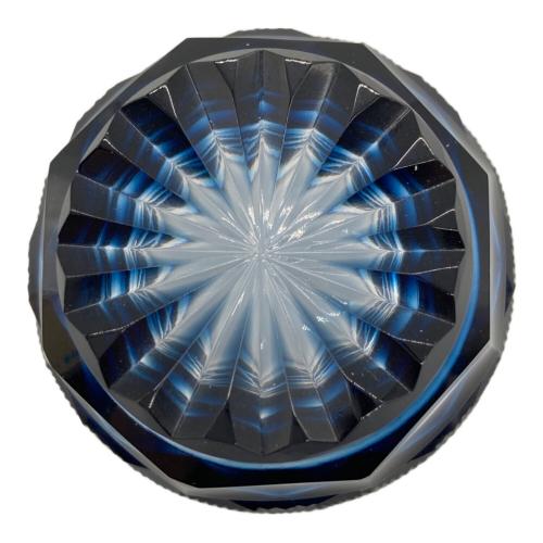 島津薩摩切子 (シマヅサツマキリコ) 薩摩切子 ブルー 復元