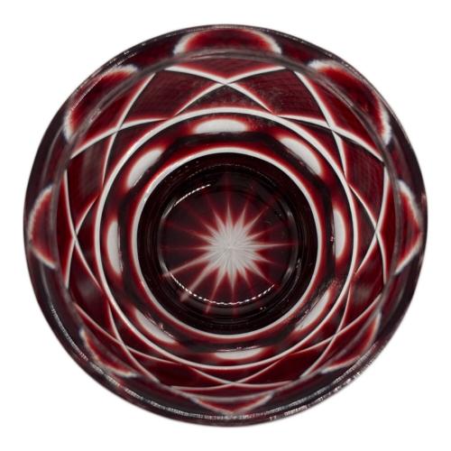 島津薩摩切子 (シマヅサツマキリコ) 薩摩切子 レッド 復元