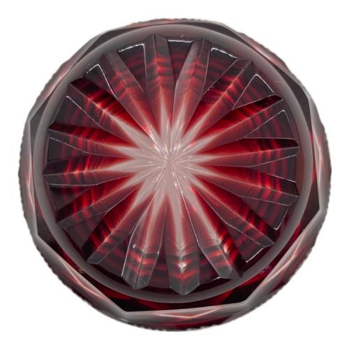 島津薩摩切子 (シマヅサツマキリコ) 薩摩切子 レッド 復元