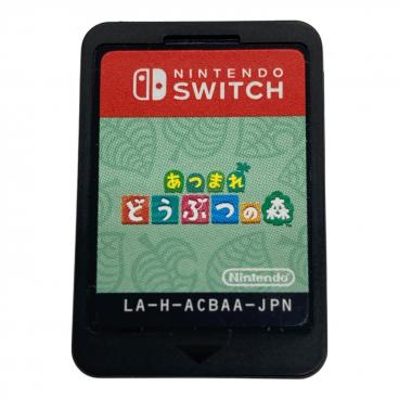 中古 初期化済み Nintendo Switch どうぶつの森 デザイン 限定 あつまれ どうぶつの森」デザインのJoy-Con＆ドックを単品販売！ 本日