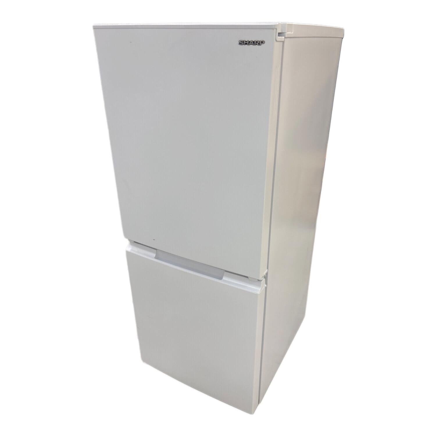 SHARP (シャープ) 2ドア冷蔵庫 SJ-D15J-W 2023年製 389 152L