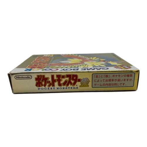 Nintendo (ニンテンドー) ポケットモンスター金 ゲームボーイ用ソフト ※動作未確認 -