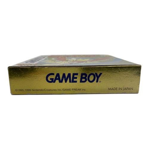 Nintendo (ニンテンドー) ポケットモンスター金 ゲームボーイ用ソフト ※動作未確認 -