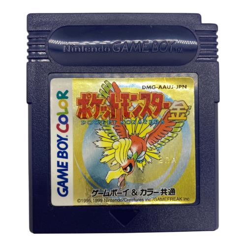 Nintendo (ニンテンドー) ポケットモンスター金 ゲームボーイ用ソフト ※動作未確認 -