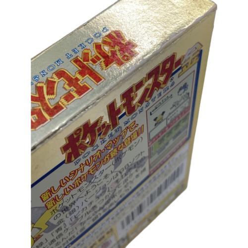 Nintendo (ニンテンドー) ポケットモンスター金 ゲームボーイ用ソフト ※動作未確認 -