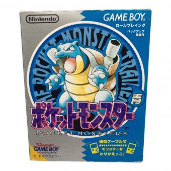 Nintendo (ニンテンドー) ポケットモンスター青 ゲームボーイ用ソフト -