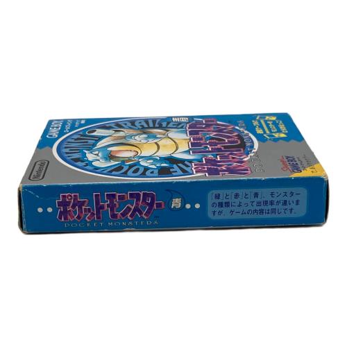 Nintendo (ニンテンドー) ポケットモンスター青 ゲームボーイ用ソフト -