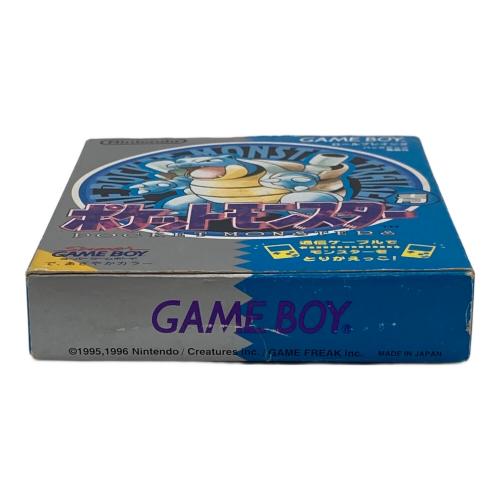 Nintendo (ニンテンドー) ポケットモンスター青 ゲームボーイ用ソフト -