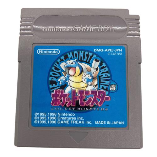 Nintendo (ニンテンドー) ポケットモンスター青 ゲームボーイ用ソフト -