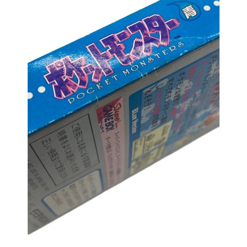 Nintendo (ニンテンドー) ポケットモンスター青 ゲームボーイ用ソフト -