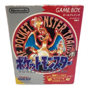 Nintendo (ニンテンドー) ポケットモンスター赤 ゲームボーイ用ソフト -