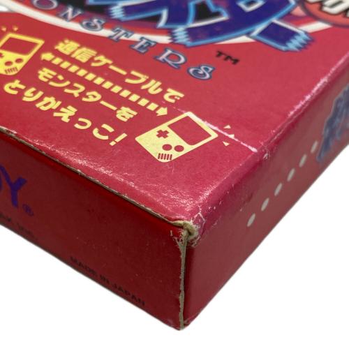 Nintendo (ニンテンドー) ポケットモンスター赤 ゲームボーイ用ソフト -